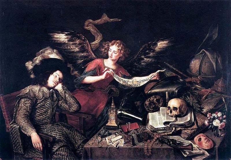 Antonio de Pereda The Knight's Dream oil painting picture